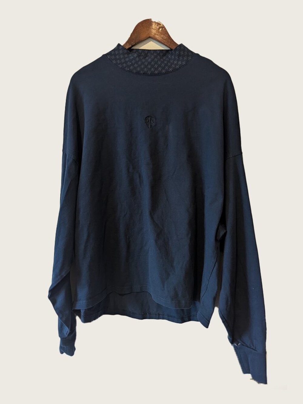 PLACE OF ELMS - Mock neck oversized sweater - Sz M